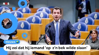 Thierry Baudet zegt sorry na bedreigen collegapoliticus