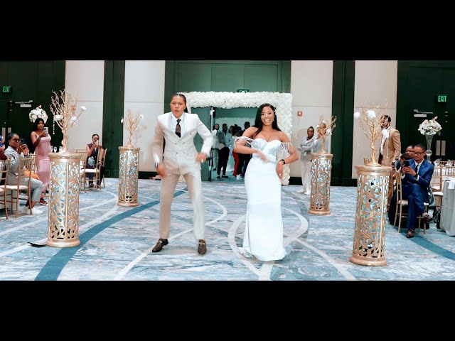 Butta My Bread- Stacy & Bimwana Wedding Entrance Dance ( Tampa Fl) class=