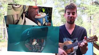 On Melancholy Hill - Ukulele Tutorial - Gorillaz