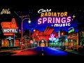 Radiator Springs At Night Cars Ambience Music Radiator Springs At Night Cars Ambience Music