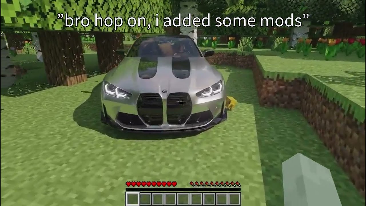 "Bro hop on, I added some mods"