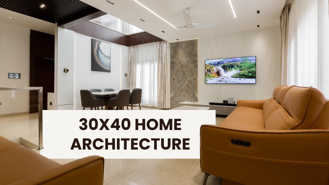 30X40 Luxurious Home Tour | Architecture and Interiors by SR Creations