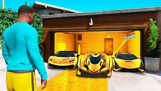CƯỚP TOÀN BỘ Những Chiếc LAMBOGHINI MẠ VÀNG Trong GTA 5