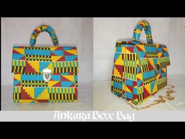 Round Ankara bags - Africabaie.com