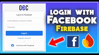 How to Sign in With Facebook Using Firebase Auth In 2024🔑