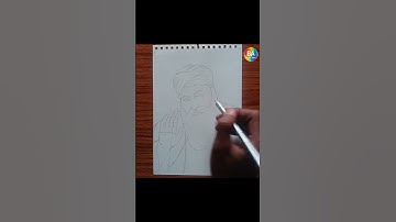 How to draw Guru Nanak Dev Ji 🪯#gurunanakdevji #shorts #trending