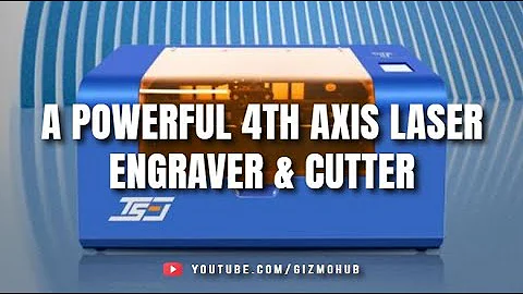 TWO TREES TS3 : POWERFUL 4TH AXIS LASER ENGRAVER & CUTTER | Kickstarter | Gizmo Hub