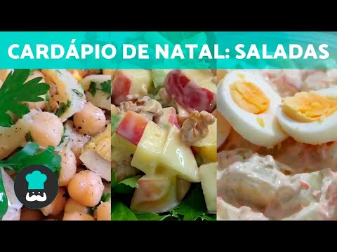 Vídeo: 3 Principais Receitas De Saladas Vitamínicas