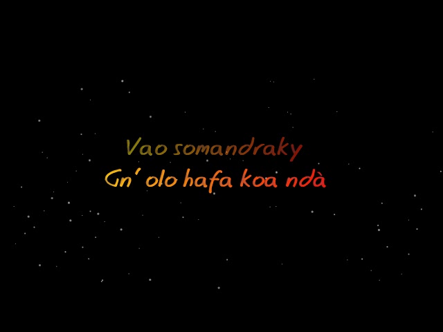 Alefa Ndà Unity - Mavo ( Lyrics )
