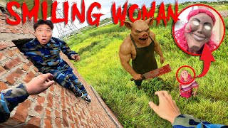 Escaping Smiling Woman 36.0 Parkour Pov Horror Film By B2F Viet Nam