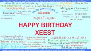 Xeest   Languages Idiomas - Happy Birthday