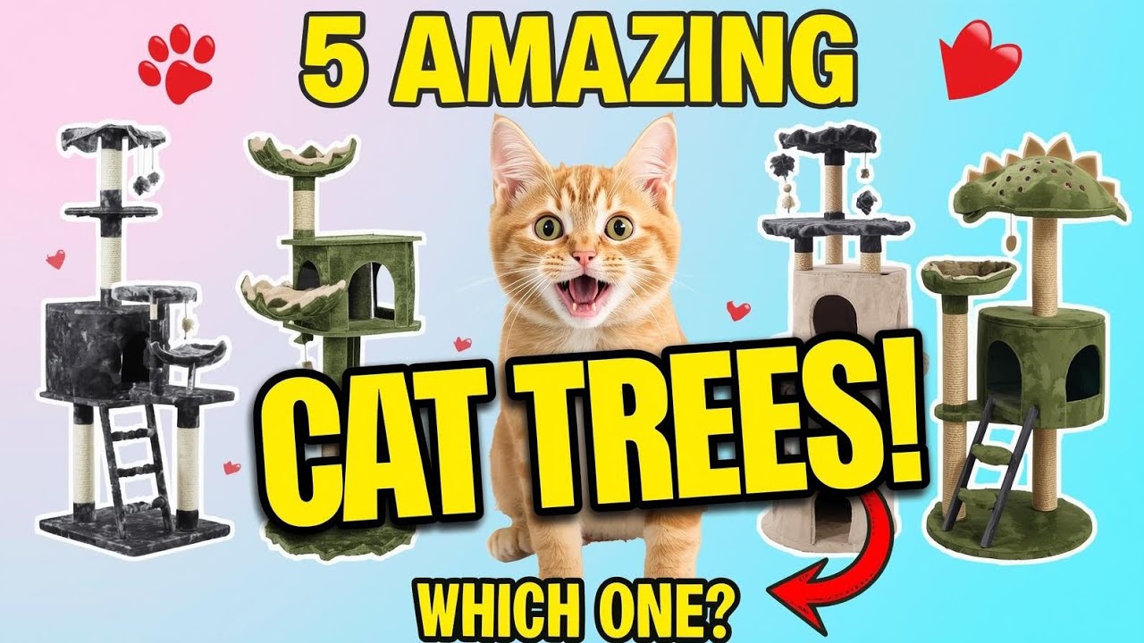 5 Best Cat Trees for Indoor Cats 2026 | Multi-Level Cat Tower Review & Comparison