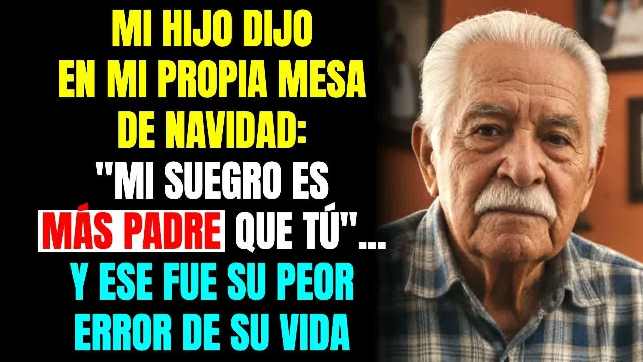 ＂MI SUEGRO ES MÁS PADRE QUE TÚ＂, GRITÓ MI HIJO EN NAVIDAD... Y ESE FUE SU PEOR ERROR DE SU VIDA