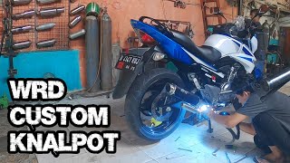 BENGKEL KNALPOT CUSTOM BEKASI - WRD KNALPOT (CUSTOM KNALPOT INAZUMA)