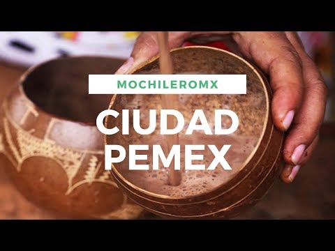 Ciudad Pemex, Macuspana, Tabasco | Probando Pejelagarto y Pozol con cacahuate | MOCHILEROMX