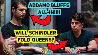 $300,000 Buy-In Poker Tournament: All-in Bluff vs Pocket Queens