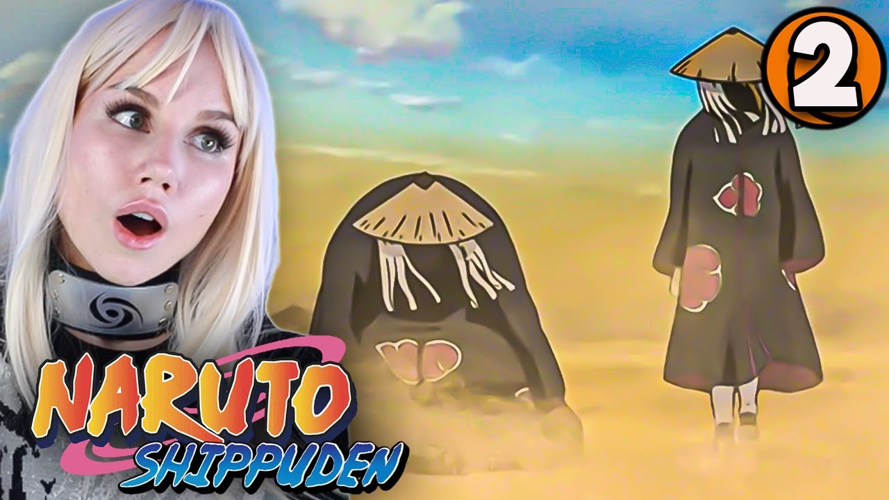 AKATSKI COMING FOR GAARA?! NARUTO SHIPPUDEN EP 2 REACTION!