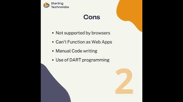 What Are The Pros And Cons Of the Flutter App Development