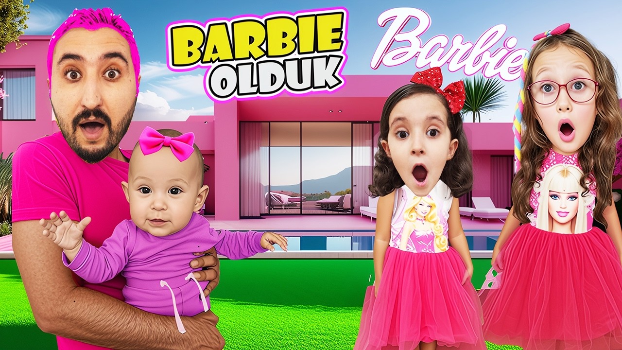 EN GÜZEL BARBİE OLAN KAZANIR !! BAHAR BANU ALYA GÖKHAN !!