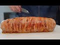 Fillet Mignon Pork Tenderloin wrapped in Smoked Bacon Sous Vide
