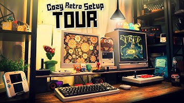 My Cozy Retro Gaming Corner (TOUR)
