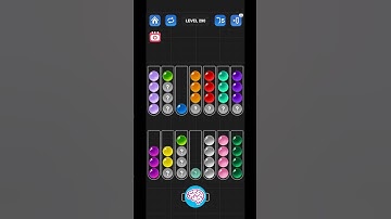 Lv 290 (??? ver.) Ball Sort Puzzle - Color Game / 顏色分類遊戲 / ボールソーティングパズル (Guru Game)  #ballsortpuzzle