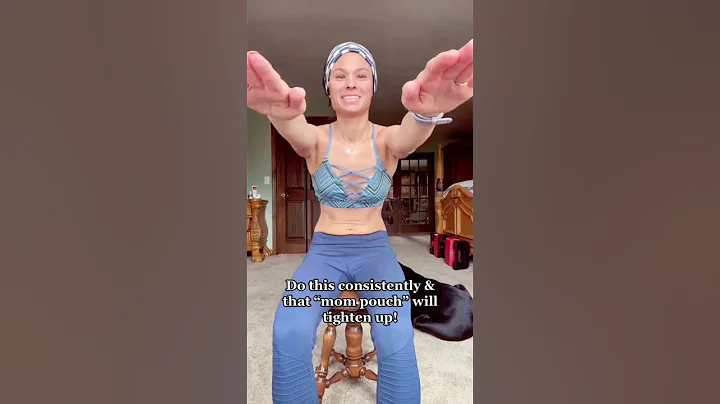 2 minute lose your mommy belly ab routine - for di...