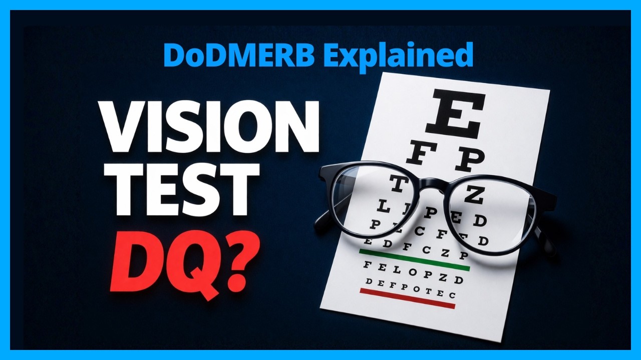 Dodmerb Reading Test Example DODMERB Vision Standards: Glasses, LASIK, & Waivers - YouTube