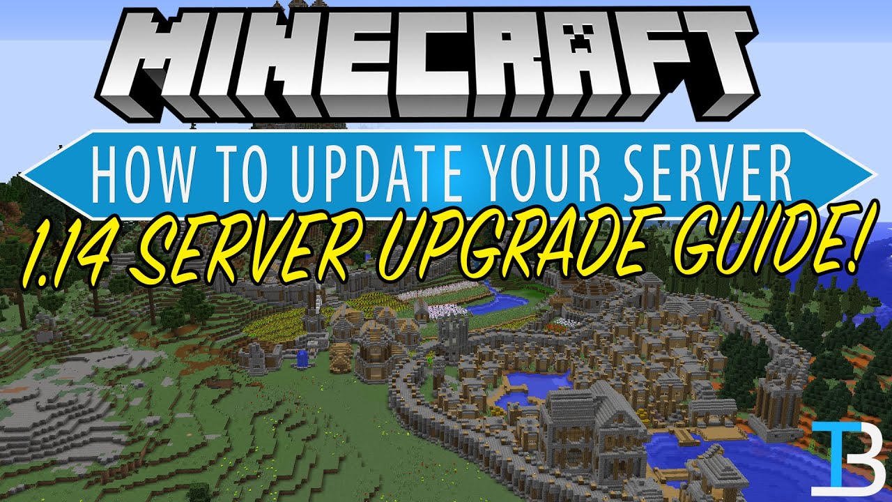 How To Update A Minecraft Server 1 14 Change The Version Of Your Minecraft Server Youtube