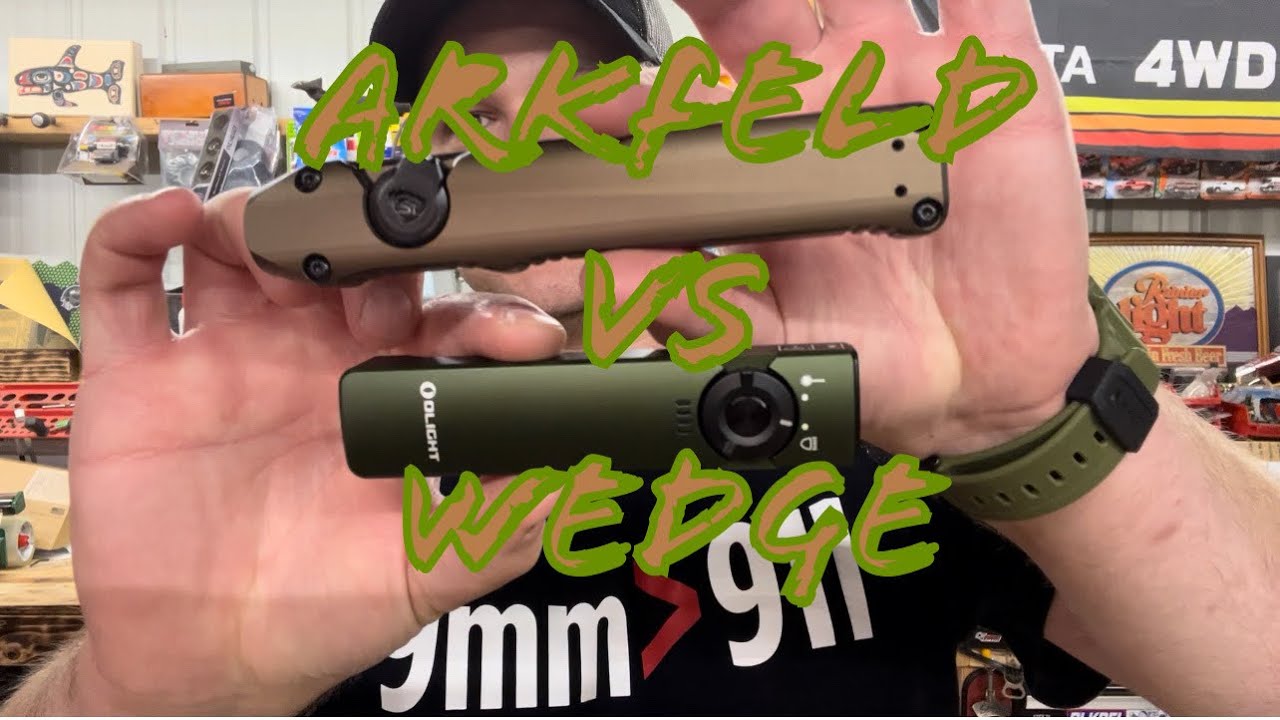 Olight Arkfeld vs Streamlight Wedge Slimline(Ish) EDC Pocket Lights
