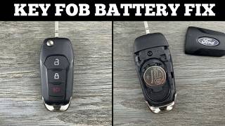 2016 - 2021 FORD EXPLORER Key Fob Battery Replacement - How To DIY Change Replace Remote Batteries