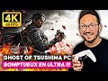 Ultra 4k 60fps  je teste ghost of tsushima pc et mon ordi dcolle 