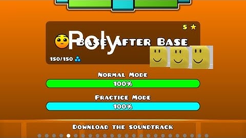 Geometry Dash and poly dash part 5 (base after base)
