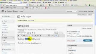 IMA 08 wordpress features - adding content 03 - pages