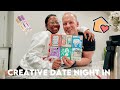 creative at home date night
