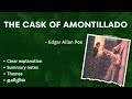 THE CASK OF AMONTILLADO by Edgar Allan Poe தமிழ் summary ✨ American literature 💓 I MA ENG 2 SEM