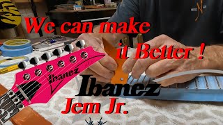 Ibanez Jem Jr. Making it a great guitar Video 1