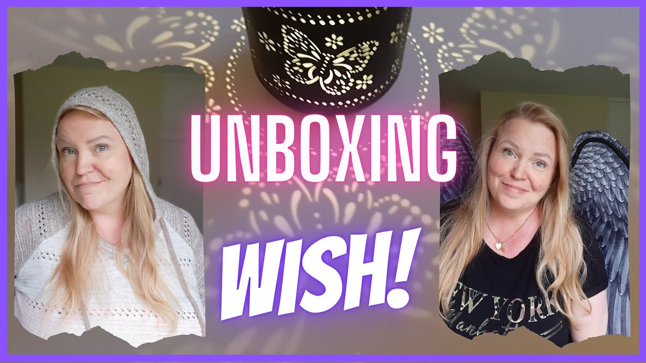 Wish unboxing haul 2020 / Garden lanterns and clothes from Wish. / BBW clothes haul