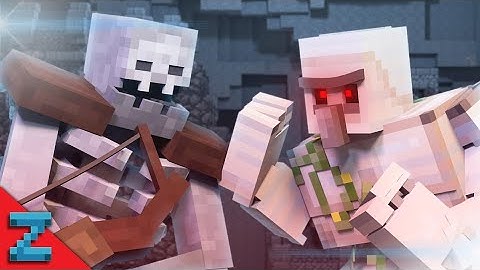 Mutant Skeleton Vs Mutant Iron Golem (Minecraft Fight) ||Minecraft
