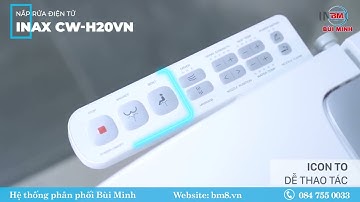 Bồn cầu INAX AC-952VN kết hợp nắp điện tử CW-H20VN - Trải nghiệm vệ sinh chuẩn Nhật –  | Bùi Minh