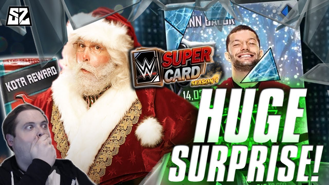 huge surprise christmas fusion special event wwe supercard s4 wwe christmas cards