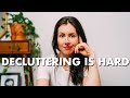 Why Decluttering Is So Hard (and how to let go) | 6 minimalist decluttering tips to live with less