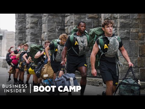 What West Point Cadets Go Through During Basic Training | Boot Camp | Business Insider thumbnail