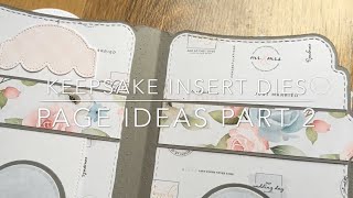 Page ideas for Tonic Studios Keepsake Insert Dies 2