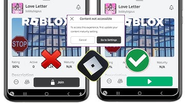 Fix Roblox "Content Not Accessible" Error -Can