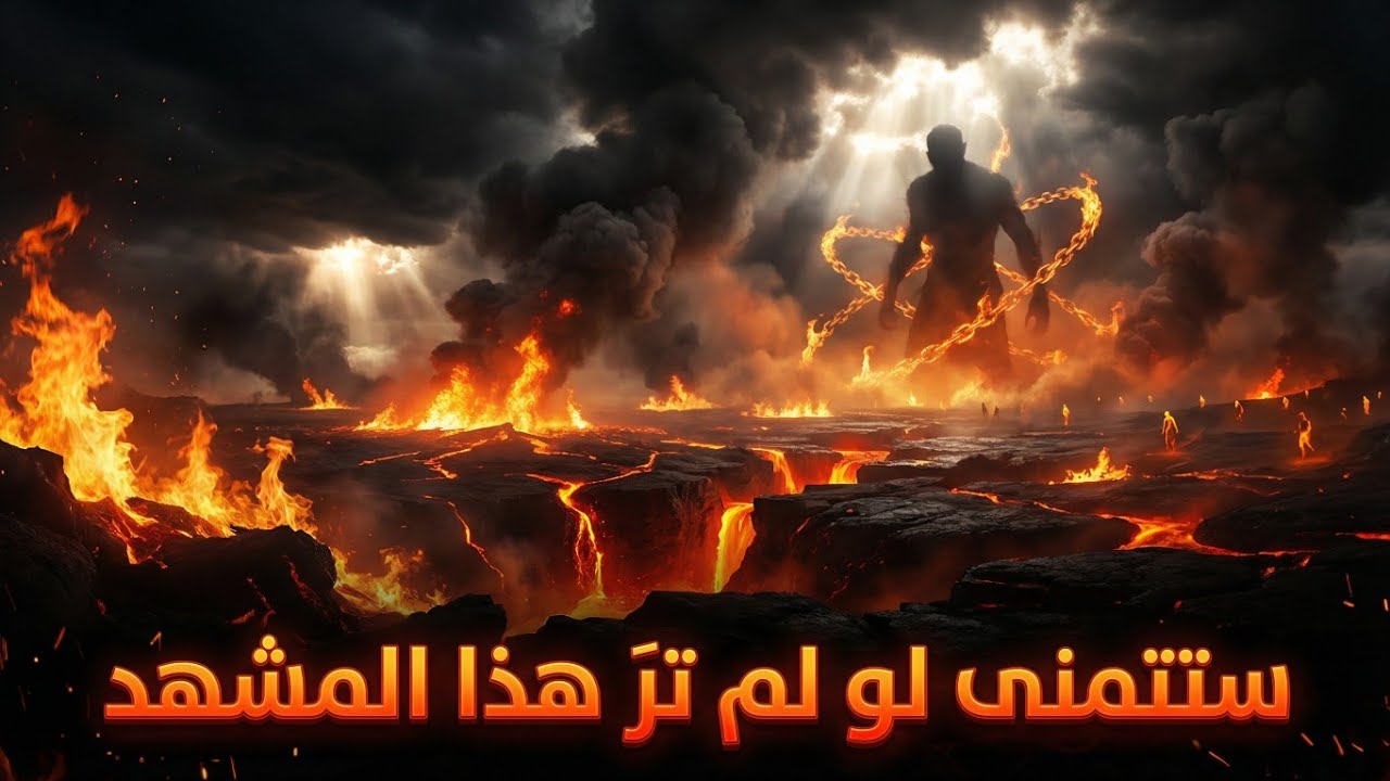عذاب ابليس المرعب، سيخيفك مهما كان عمرك، أكثر مواقف يوم القيامة رعباً،  فهل ستتبعه بعد مشاهدتك لهذا؟