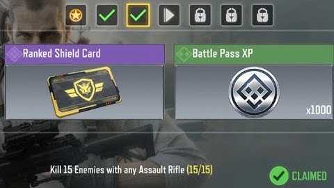 Call Of Duty Mobile Kill 15 Enemies with any Assault Rifle  Task Complete