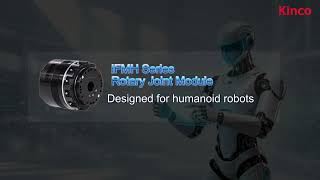Information Motion demo of Kinco iFMH rotary joint module for #robots News