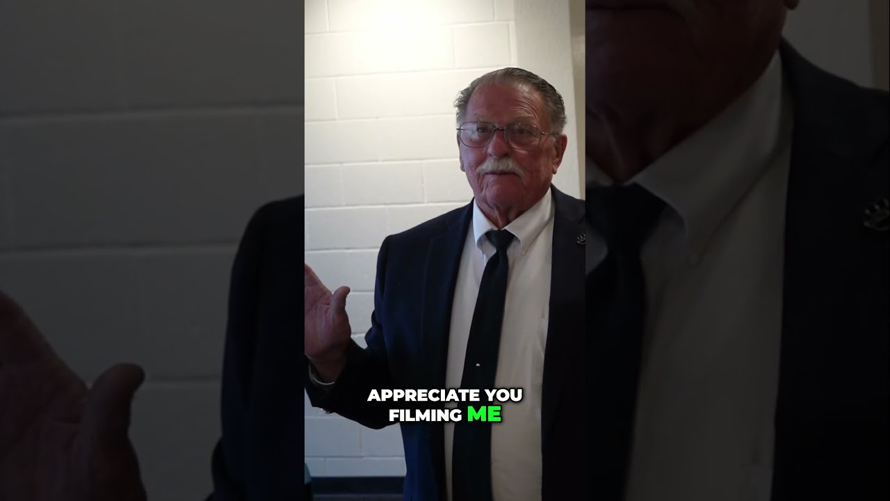 Filmed In Public Man Refuses To Answer Questions 