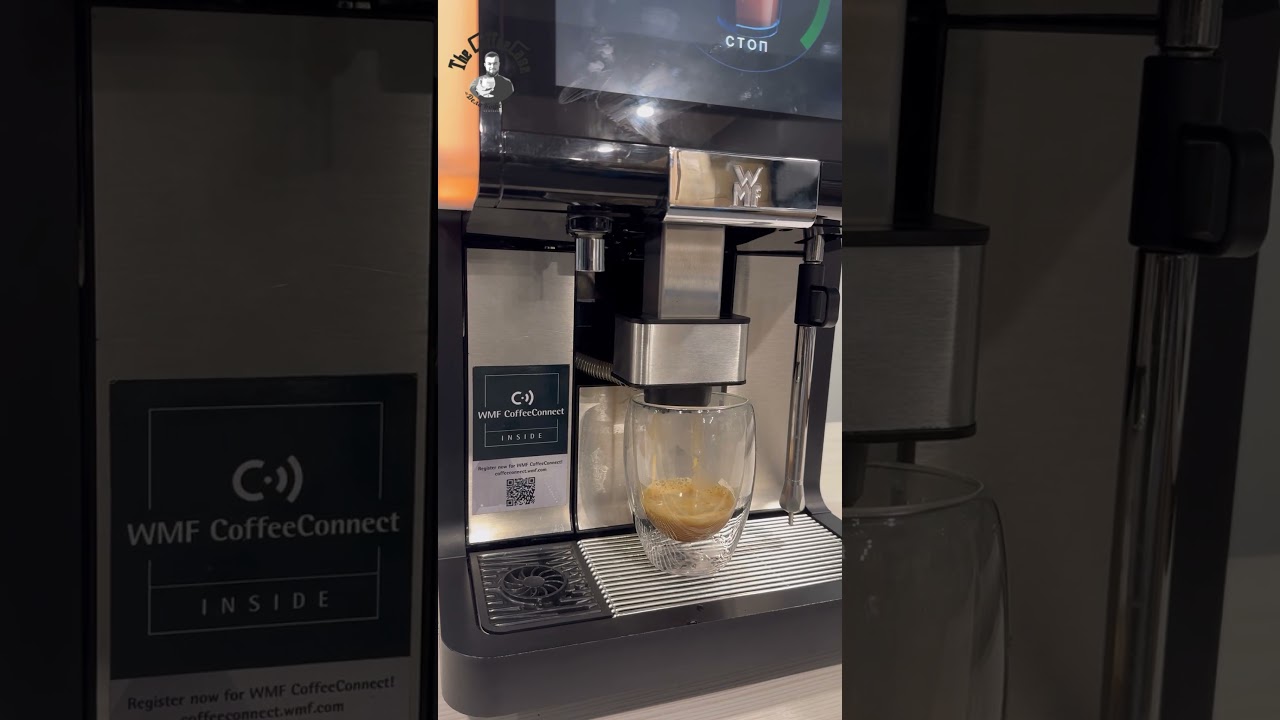 Готовим Капучино на кофемашине WMF 5000 S+ 